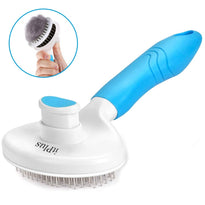 ItPlus Self Cleaning Grooming Slicker Brush for Cats and Dogs