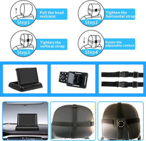 JEUNHEEN Baby Car Camera 4.3" Display with Night Vision, to Easily Observe The Baby's Move