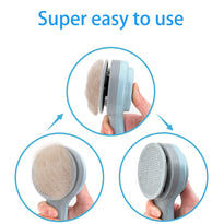 Jopool Self Cleaning Grooming Slicker Brush for Cats and Dogs