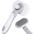 Jumitcx Self Cleaning Grooming Slicker Brush for Cats and Dogs