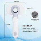 Jumitcx Self Cleaning Grooming Slicker Brush for Cats and Dogs