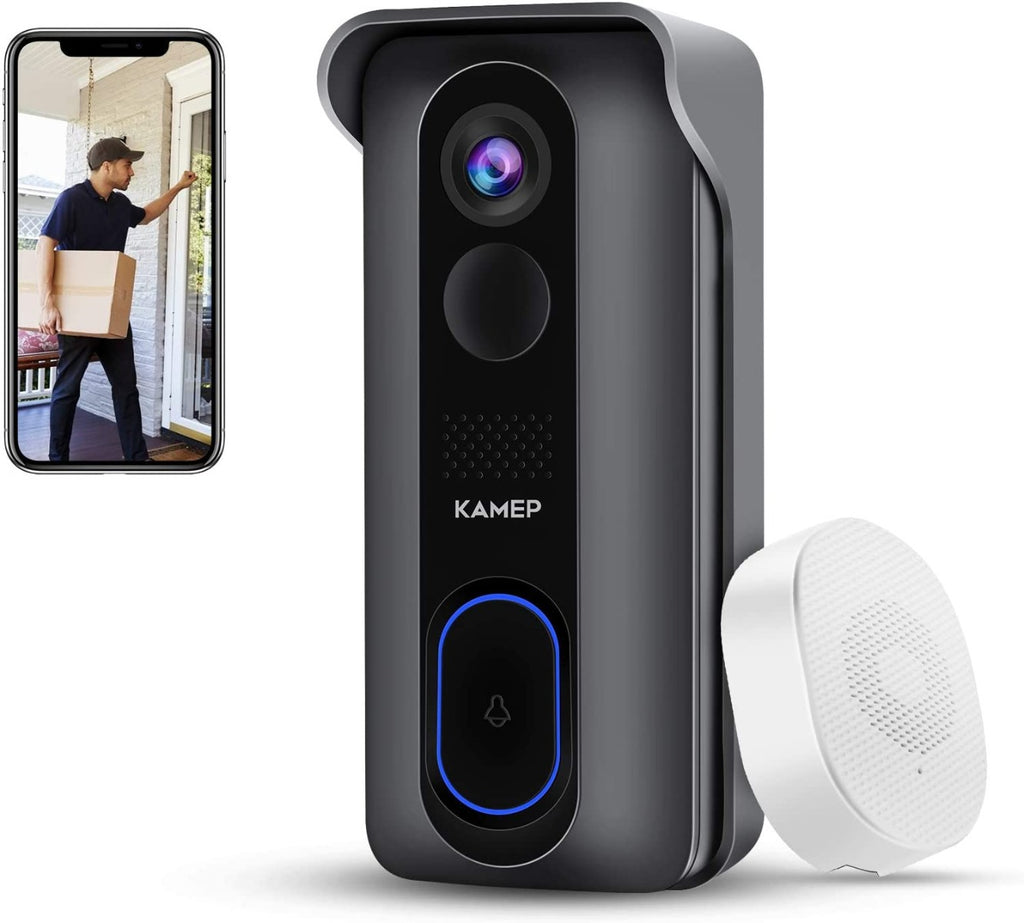 [Upgraded] Wireless WiFi Video Doorbell Camera - KAMEP