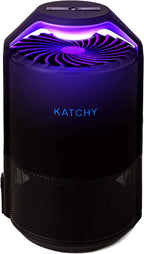Katchy Automatic Indoor Insect and Flying Bugs Trap with UV Light Fan, Sticky Glue Boards, No Zapper, Light Sensor
