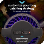 Katchy Automatic Indoor Insect and Flying Bugs Trap with UV Light Fan, Sticky Glue Boards, No Zapper, Light Sensor