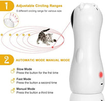 KONPCOIU Automatic Interactive Laser Toy for Kitten/Dogs/Puppy