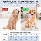 LAVBELLA Self Cleaning Grooming Slicker Brush for Cats and Dogs