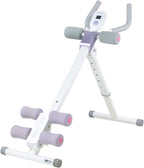 Leikefitness AB9300 Height Adjustable Ab Trainer Abdominal / Whole Body Workout Machine Waist Cruncher Core Toner, Leg, Thighs, Buttocks Shaper with LCD Monitor