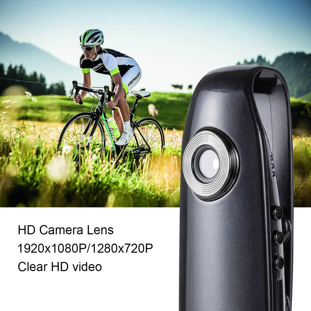 Lenofocus Mini Body Camera 1080P Full HD Hidden Spy Cameras Portable Pocket Clip