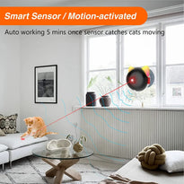 LIDLOK Automatic Rechargeable Motion Activated Toys for ICats/Dogs/Puppy with automatic On/Off and Silent modes