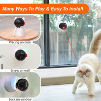 LIDLOK Automatic Rechargeable Motion Activated Toys for ICats/Dogs/Puppy with automatic On/Off and Silent modes