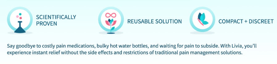 Livia - Wearable Solution for Period Pain Relief