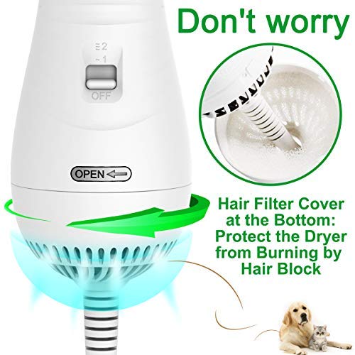 LIVEKEY 2 in 1 Pet Grooming Hair Dryer