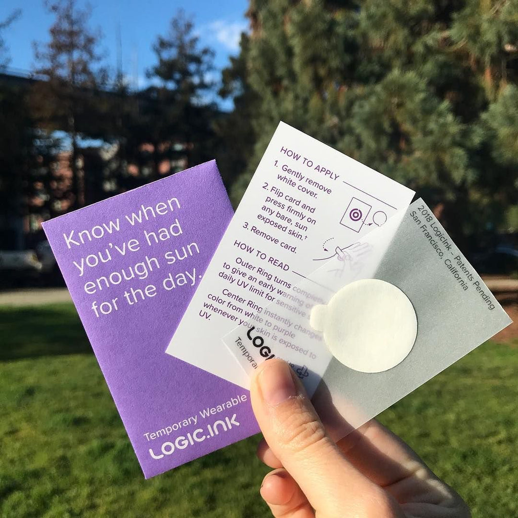 LogicInk UV Sensor Temporary Tattoo 10Pcs