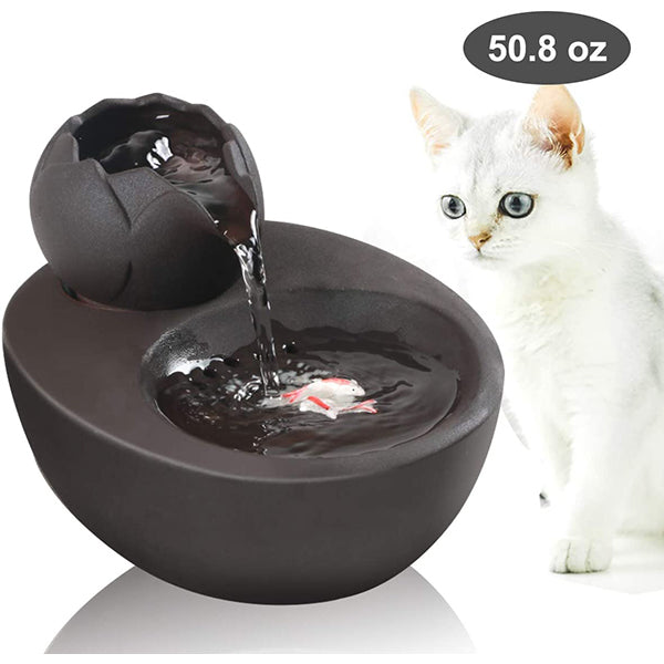 Lotus Cat Water Fountain