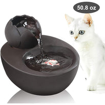 Lotus Cat Water Fountain
