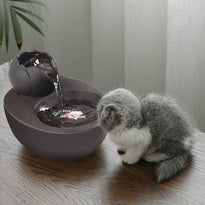 Lotus Cat Water Fountain