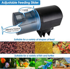 Lukovee Automatic Fish Feeder with Food Dispenser 200ML