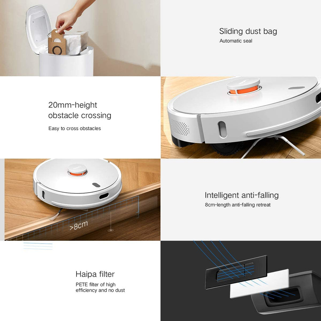 Lydsto R1 Robotic Vacuum Cleaner (White)