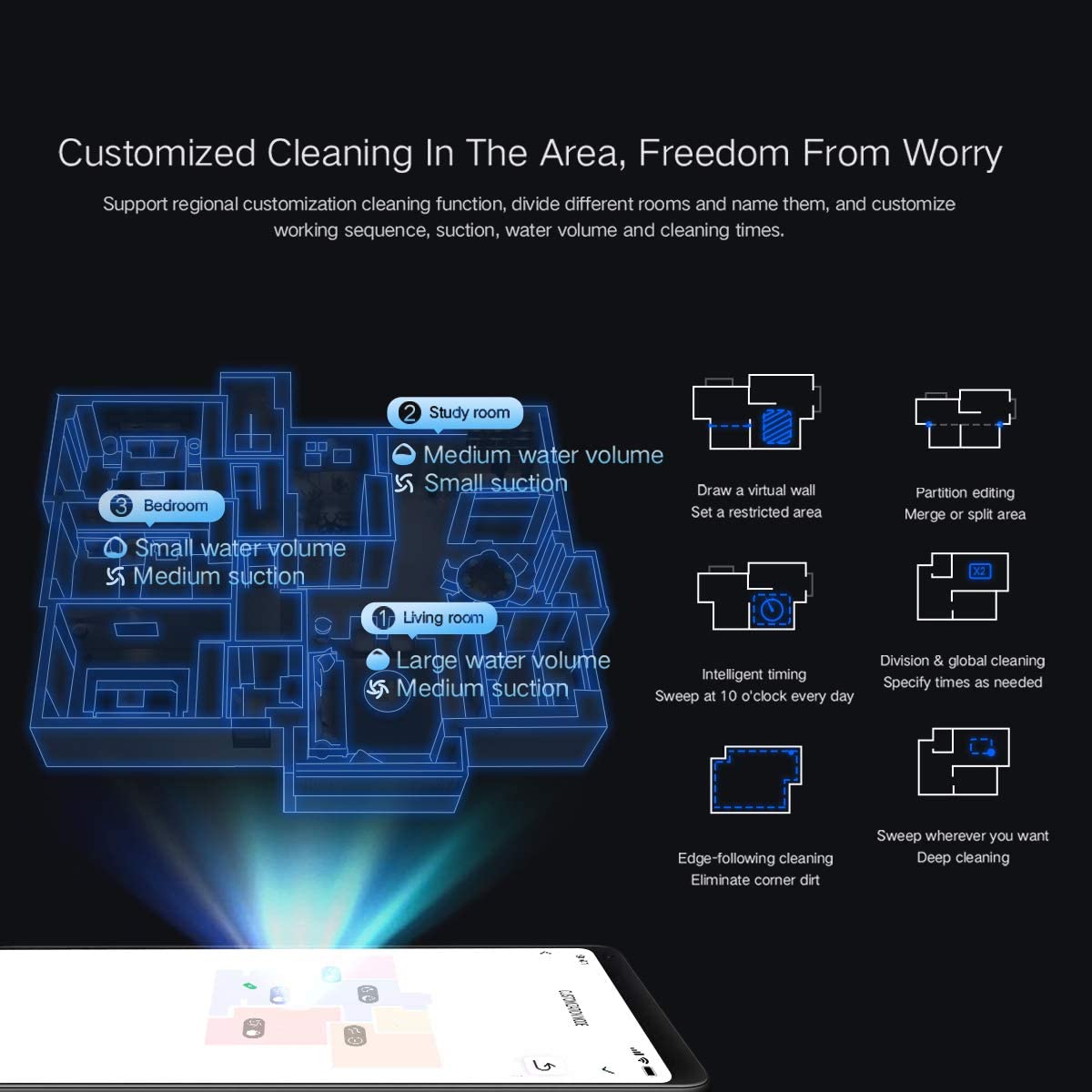 Lydsto R1 Robotic Vacuum Cleaner (White)