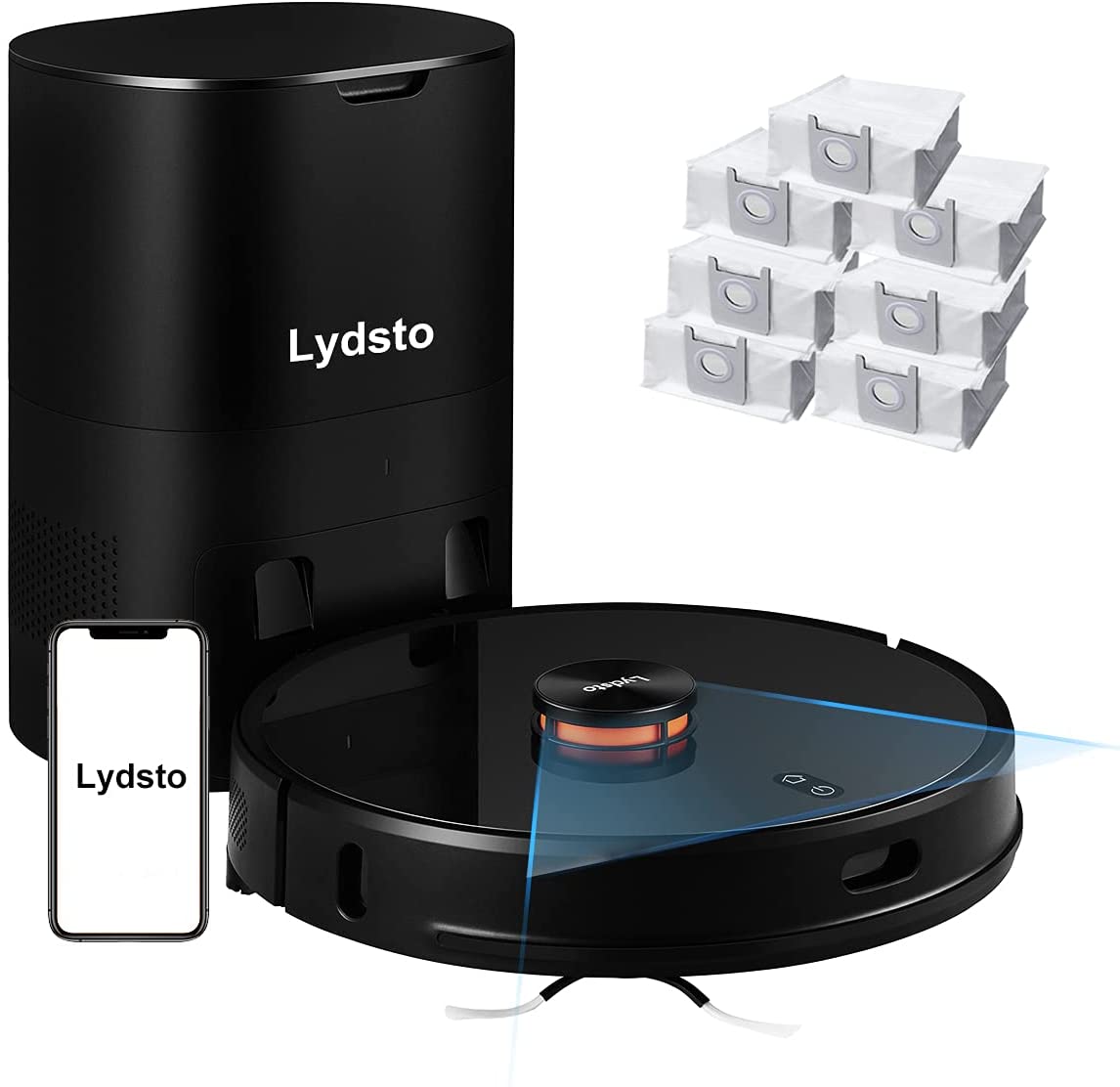 Lydsto R1 Robotic Vacuum Cleaner (Black)
