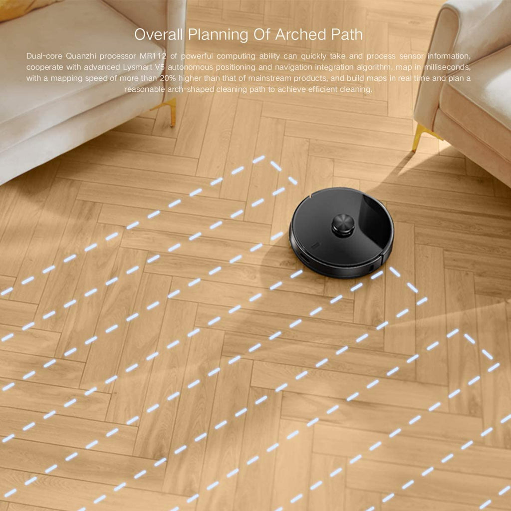 Lydsto R1 Robotic Vacuum Cleaner (Black)