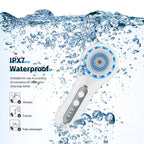 MALKERT Facial Cleansing Brush with 5 Brush Heads, 3 Modes Skin Care Brush Device for Deep Cleansing and Scrubbing, Exfoliating