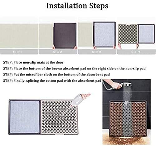 Disinfectant Boot Dip Mat with Cleansing Power and Strong Absorbency