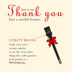 Gravity Electric Pepper or Salt Grinder Mill-Matte Black