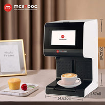 Mcilpoog 3d Latte Art Coffee Digital Inkjet WIFI Photo Selfie Printing Machine For Cake & Desserts