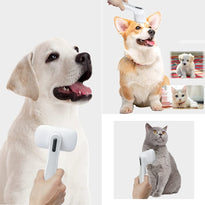 Meeluke Self Cleaning Grooming Slicker Brush for Cats and Dogs