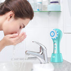 Rechargeable Misiki IPX7 Exfoliating Facial Cleansing Brush with 3 Mode, 5 Brush Head for Exfoliating, Massaging, Removing Blackhead