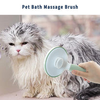 Mollypaws Self Cleaning Grooming Slicker Brush for Cats and Dogs