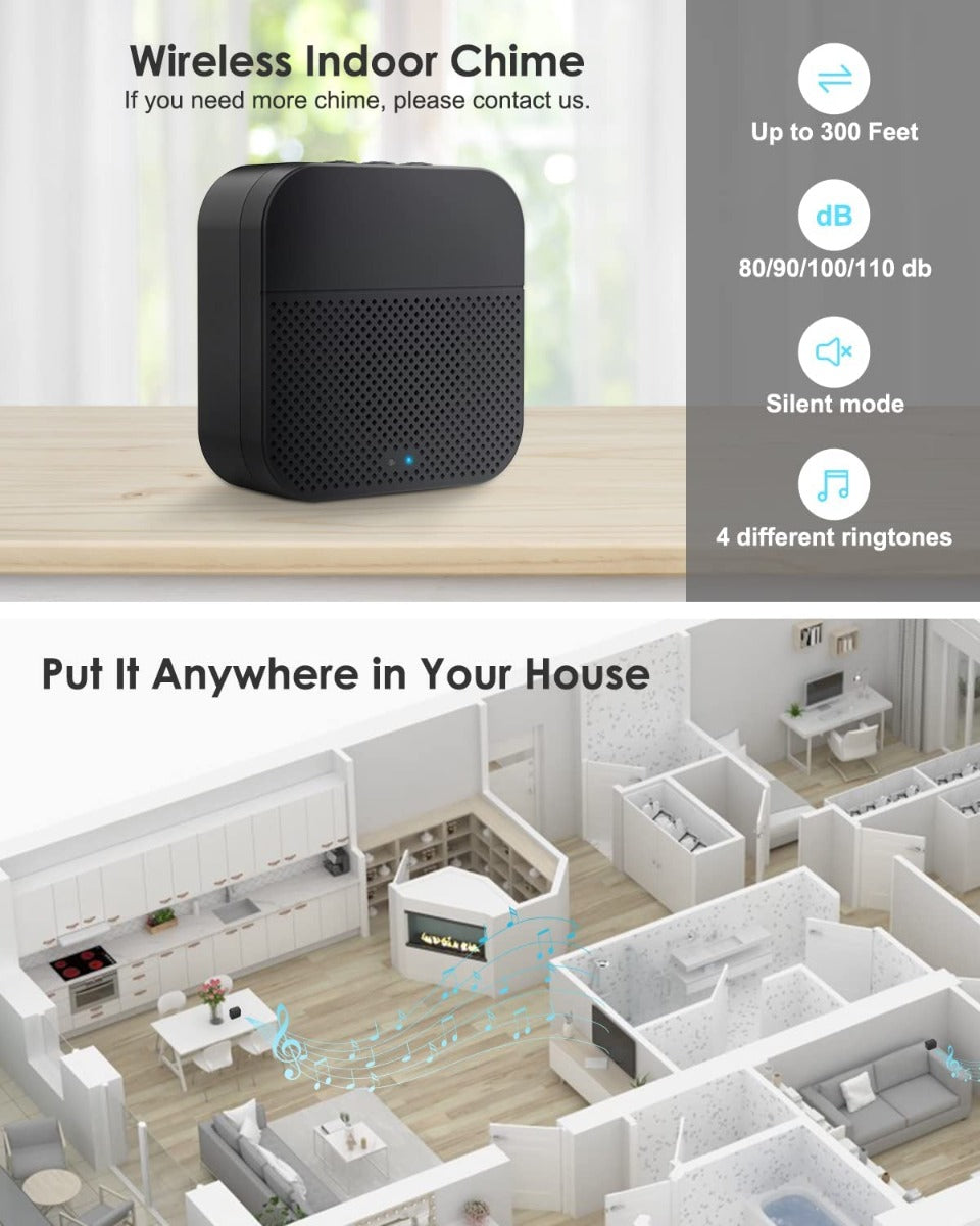 MUBVIEW WiFi Video Doorbell Camera