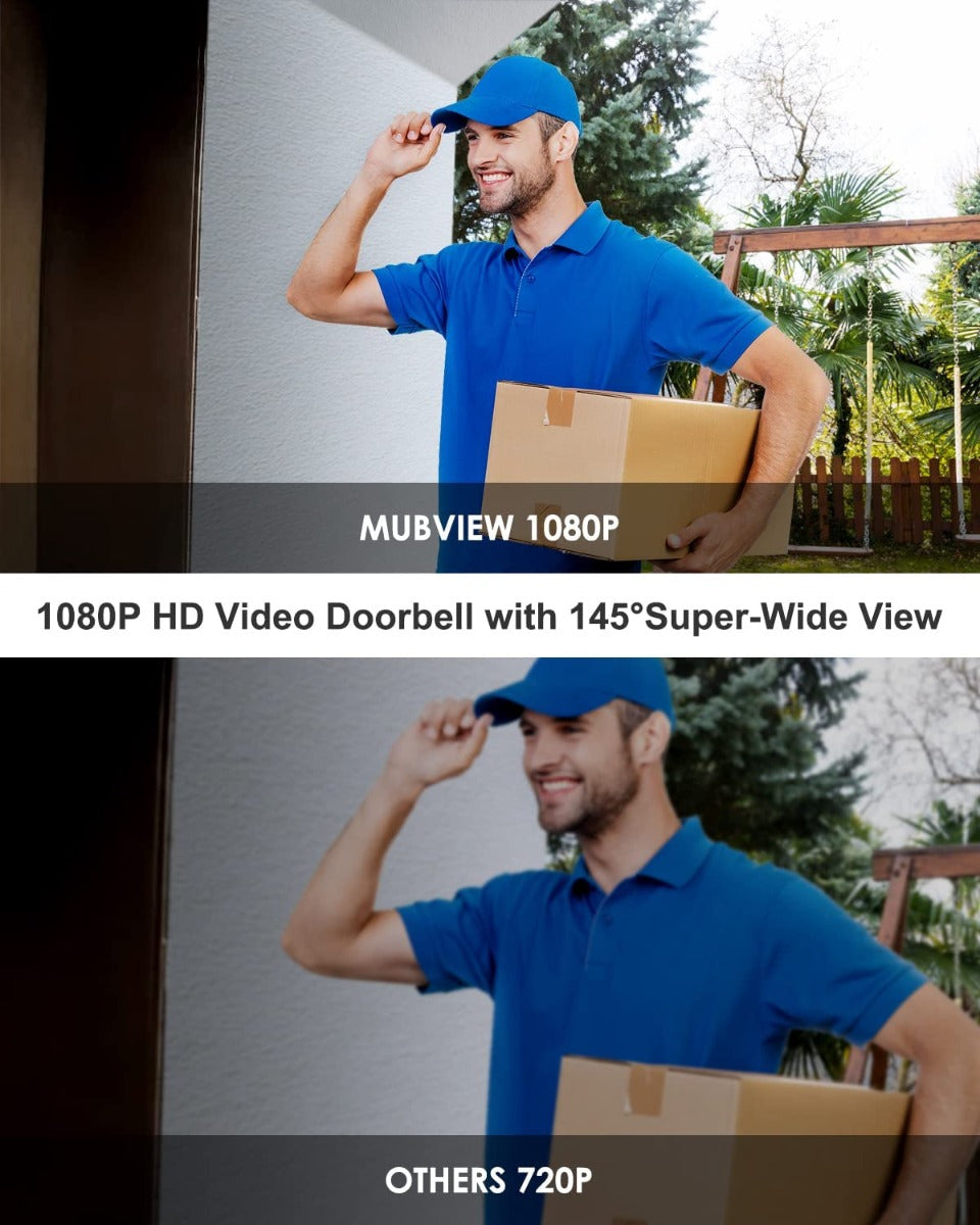 MUBVIEW WiFi Video Doorbell Camera