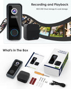 Eaula Videns Wireless HD Video Doorbell Camera