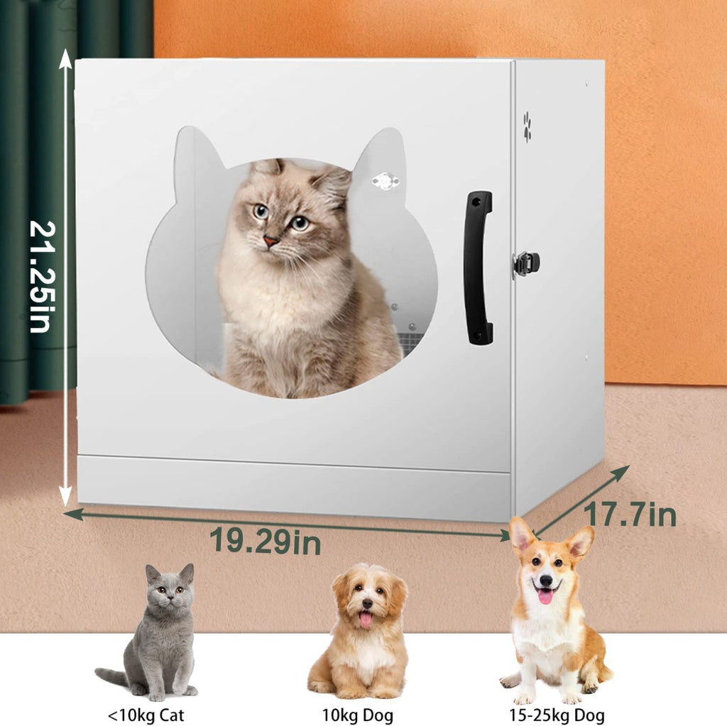 MXICNC Pet Drying Box Large Fully Automatically for Small / Medium Dog & Cat