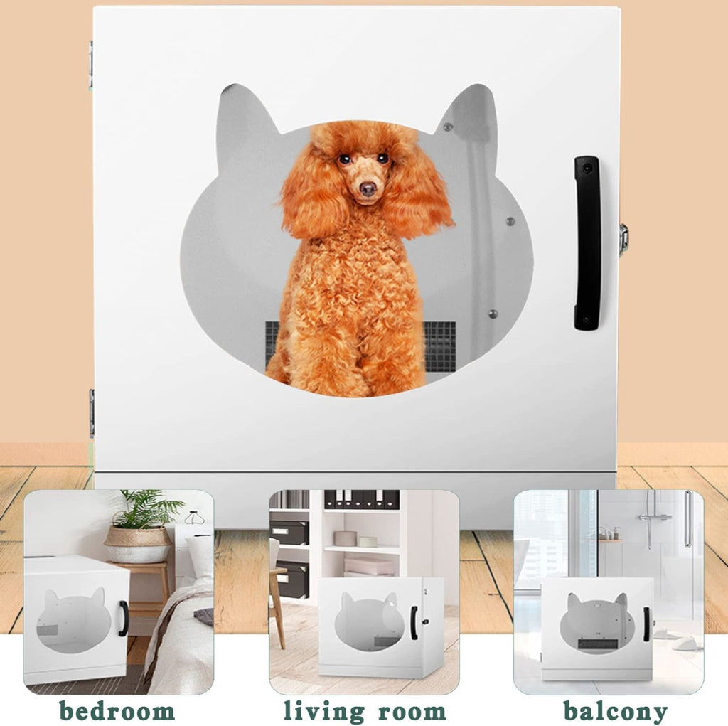 MXICNC Pet Drying Box Large Fully Automatically for Small / Medium Dog & Cat