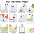 Fruit Face Mask Maker Machine with Collagen Pills Smart Automatic Face Cream Beauty Making for Facial/Eyes SPA