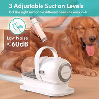 Neakasa by neabot P1 Pro Pet Grooming Kit & Vacuum Suction 99% Pet Hair, Dog Grooming Kit