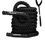 Battle Ropes with Foldable Poster and Anchor Kit