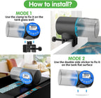 Noodoky USB Charging Automatic Fish Feeder for Aquarium or Small Fish Turtle Tank