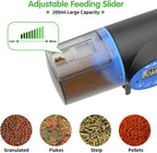 Noodoky USB Charging Automatic Fish Feeder for Aquarium or Small Fish Turtle Tank