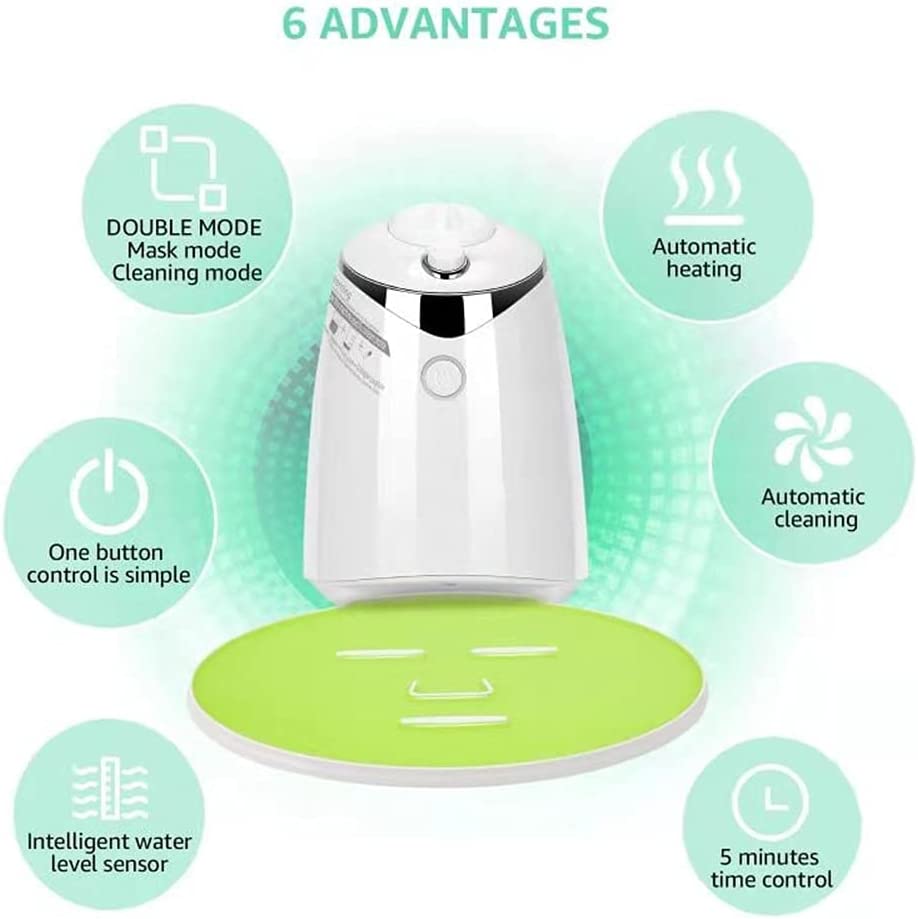Professional DIY Face Mask Maker Machine Automatic Vegetable Face Mask Natural Collagen Fruit / Face Cream Making Beauty Facial SPA