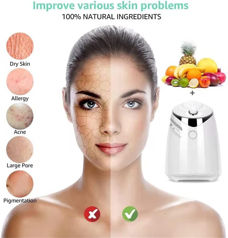 Professional DIY Face Mask Maker Machine Automatic Vegetable Face Mask Natural Collagen Fruit / Face Cream Making Beauty Facial SPA