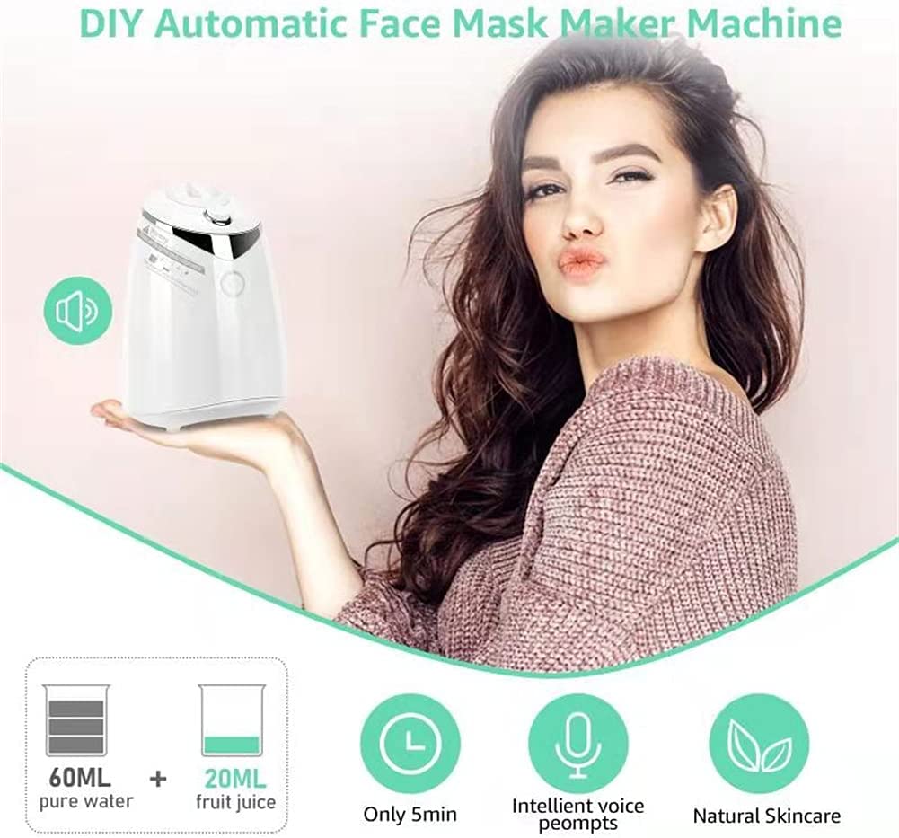 Professional DIY Face Mask Maker Machine Automatic Vegetable Face Mask Natural Collagen Fruit / Face Cream Making Beauty Facial SPA