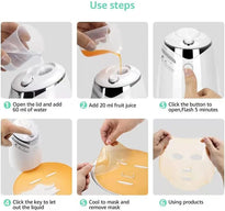 Professional DIY Face Mask Maker Machine Automatic Vegetable Face Mask Natural Collagen Fruit / Face Cream Making Beauty Facial SPA