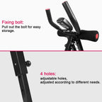 ONETWOFIT Core & Abdominal Trainers Workout Machine with Height Adjustable & LCD Display OT129
