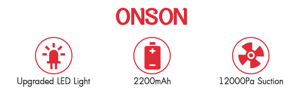Onson Cordless Vacuum Cleaner