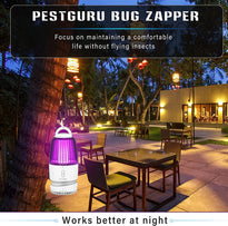 PESTGURU Indoor /Outdoor Fly, Mosquito, Bug, Gnat & Moth Traps with High Powered Electric