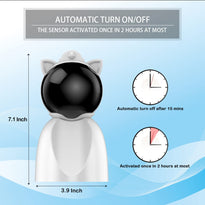 Rechargeable Automatic Motion Activated Laser Toys Kitten/Dogs, Large Capacity Battery, Adjustable Speed and Circling Ranges (M)